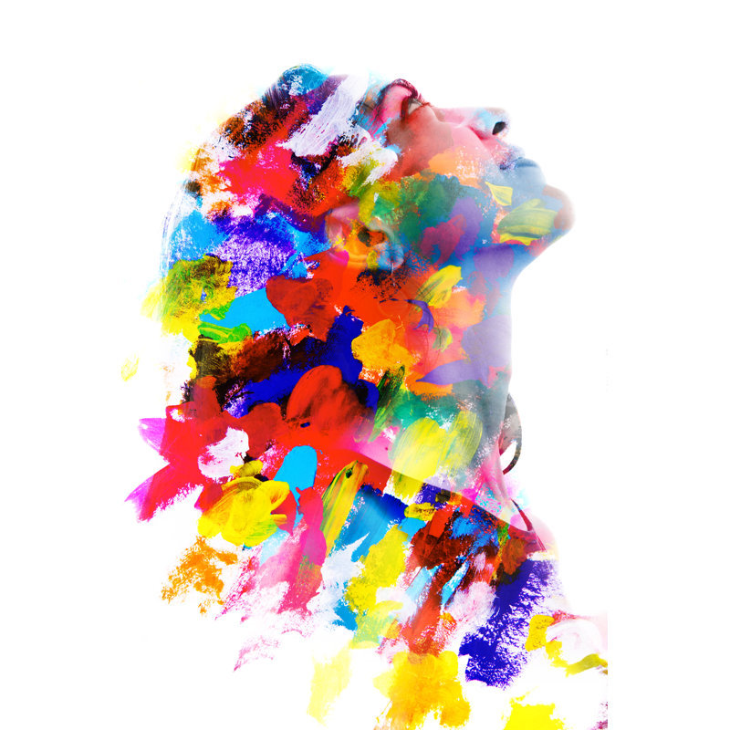 Paintography - Wrapped Canvas Painting, 46cm H x 30cm W x 3.8cm D