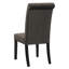 Chaise de salle à manger rembourrée Kattamuri-1802839348