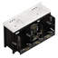 Meuble-lavabo double 60 po avec comptoir 60 po