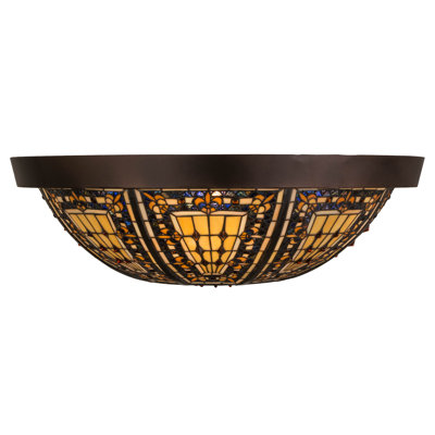 Plafonnier encastré 4 lumières 26 po Overby