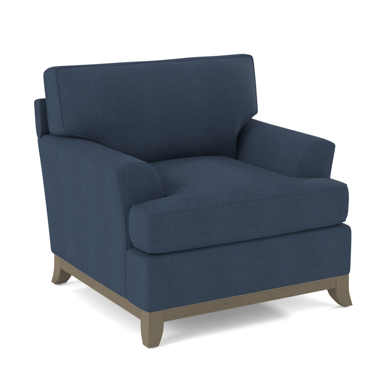Oaks Way Armchair, Basic Blue; 0317-63, Stone Hearth