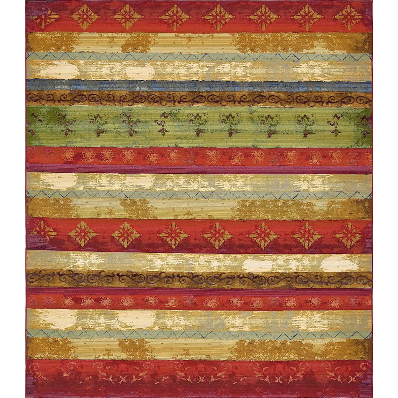Tapis d'extérieur couleur véranda Fiesta, Rectangle 10 pi x 12 pi