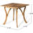 Wood 31.5'' Square Table With Finish - Creating An Attractive Patio Making More