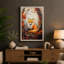 Fox In Autumn Light Boho - Print-136727638-136727642