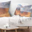 Coussin lombaire imprimé Clay Rocks autour de Ryad