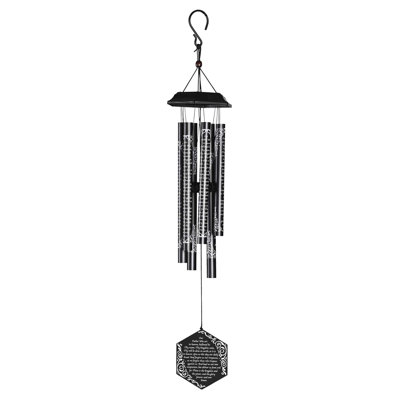 Delayla Weather Resistant Iron Religious & Spiritual Wind Chime