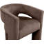 Chaise de salle à manger en velours côtelé Rupe-1529830146