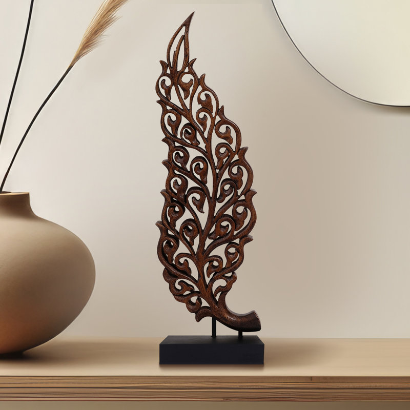 Sculpture en bois Red Barrel Studio®