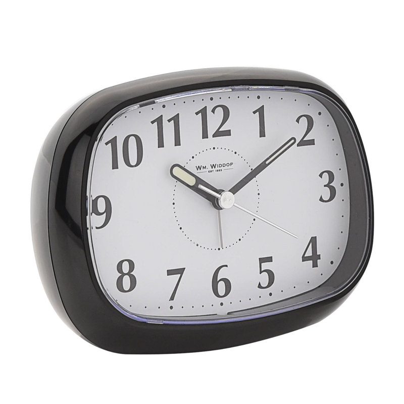 Quartz movement / Crystal Alarm Tabletop Clock