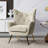 Avianna 29.25" Wide Tufted Velvet Wingback Chair-1947948703