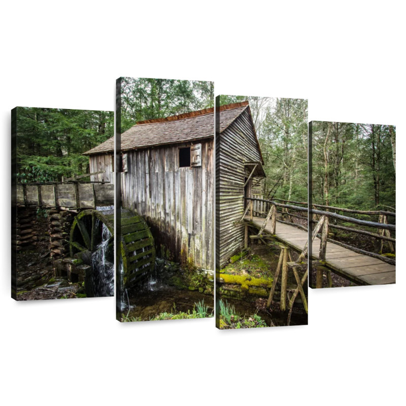 Moulin à charbon Lilie Smoky Mountains, H 22 po x l 36 po