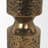 Akira Small Hammered Gold Metal Pillar Candle Holder-1773754827
