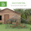 129m² Walk In Chicken Run