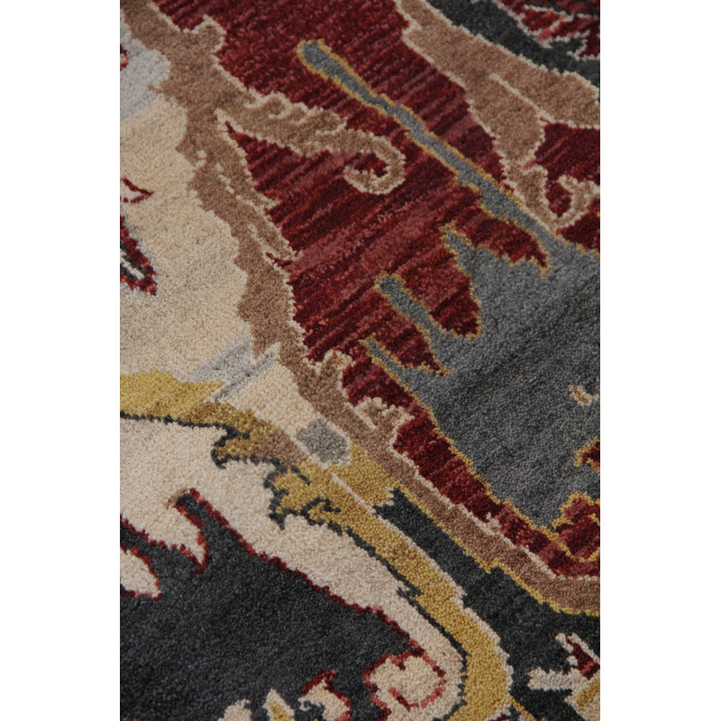 Jurassic Hand Knotted Wool Oriental Area Rug, Rectangle 8' x 10'