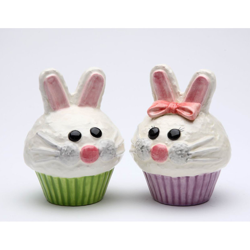 Ensemble de salière et poivrière Bunc Cupcake
