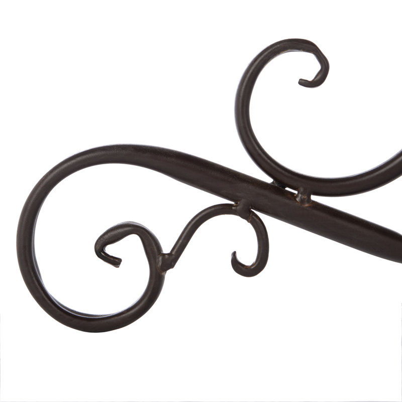 Orian Bird Bath, Rustic Brown