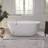 51'' x 27.5'' Freestanding Soaking Acrylic Bathtub-93721304