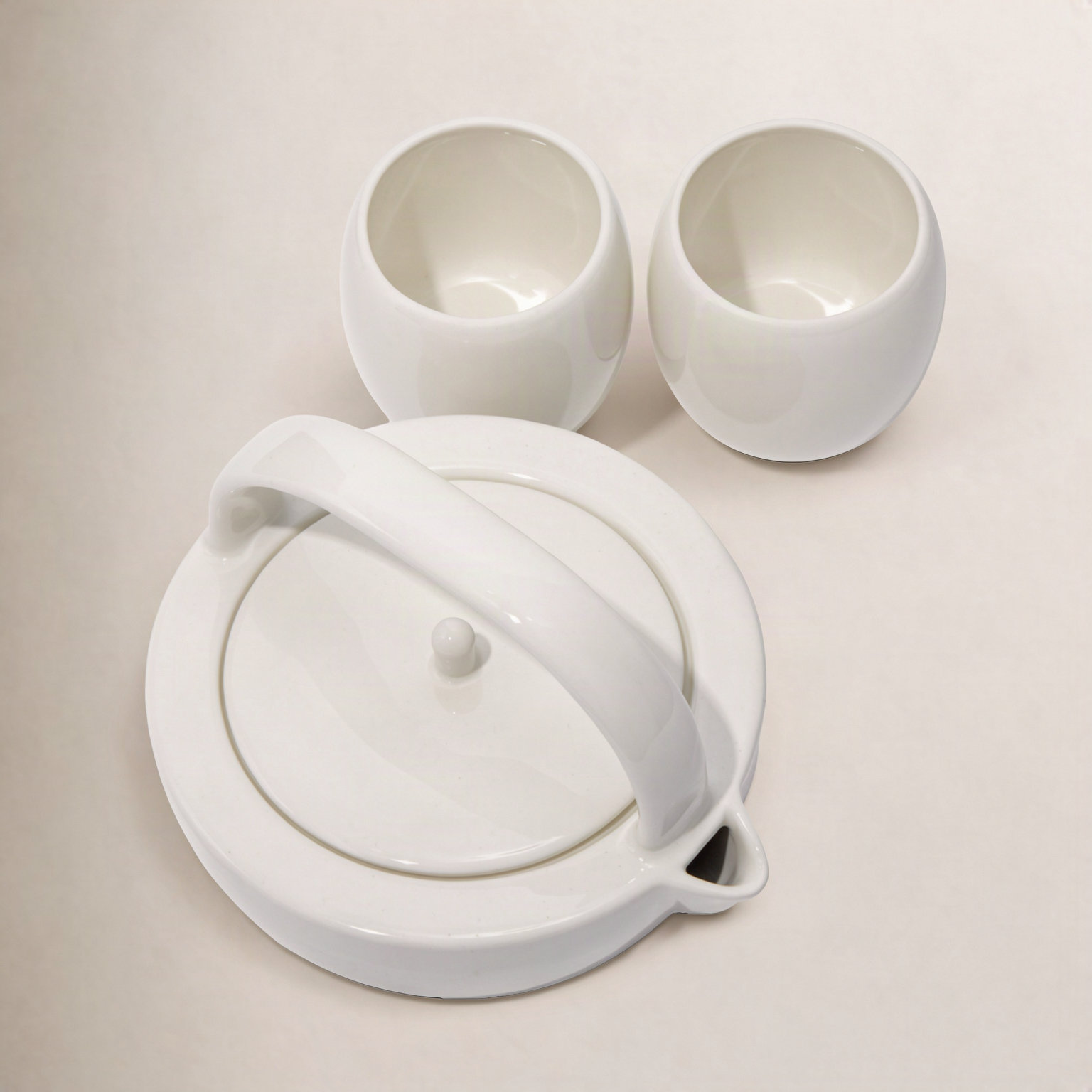 Tea Set, White