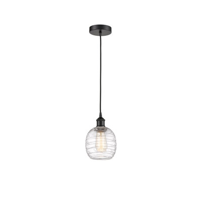 Luminaire suspendu simple à 1 lumière Amila