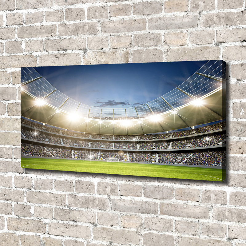 Stadium - Wrapped Canvas Print