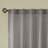 Harper Grey Solid Crushed 42x95" Curtain Panel Pair-1886352987-1886352991