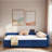 Upholstered Daybed With Trundle And Usb-1267252274