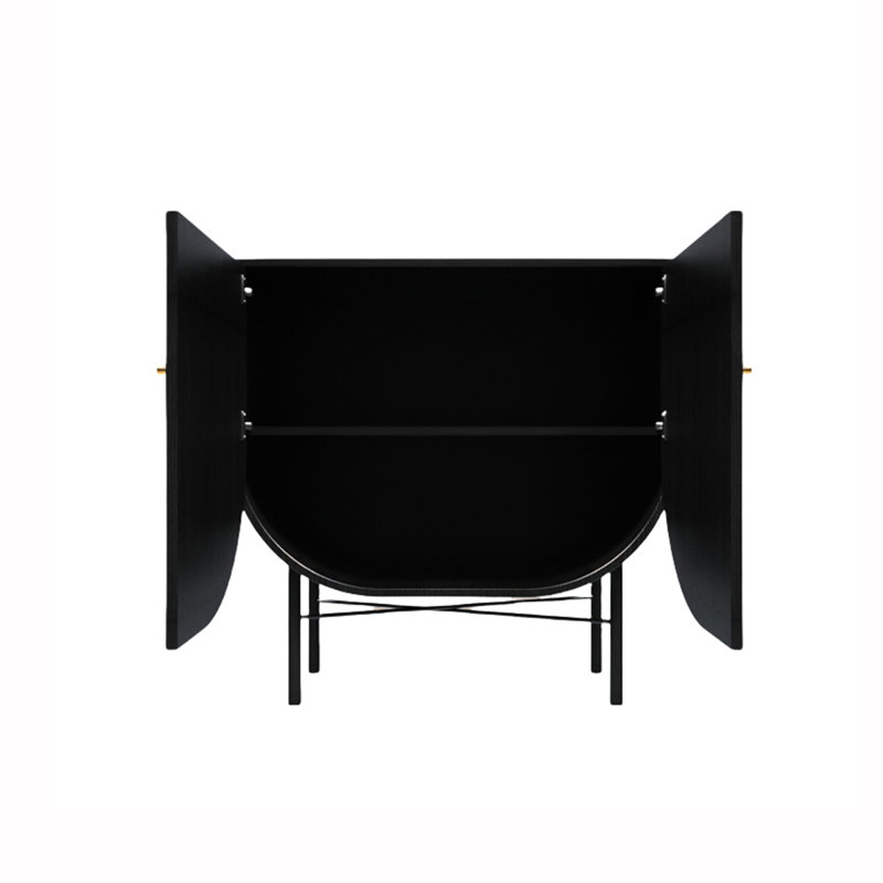 Art multi-functional high-capacity accent cabinet