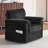 33" Swivel Barrel Chair, Upholstered Armchair With Side Pockets-1235615187