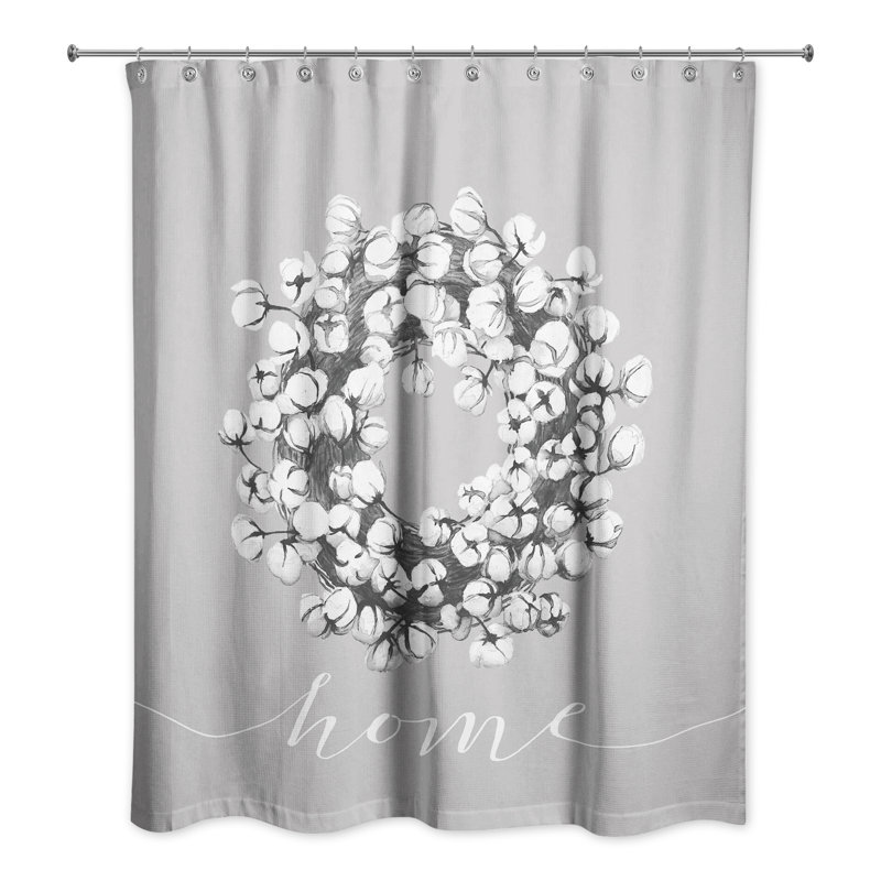 Rideau de douche simple Home