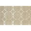 Geometric Area Rug in Bisque/Ivory-914584808