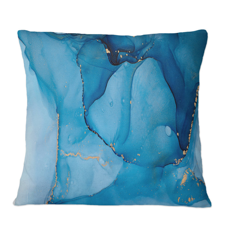 Coussin Blue Luxury, 16 po x 16 po