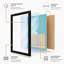 Horizon in Silence Minimalist - Framed Print-1885802600-1885802601