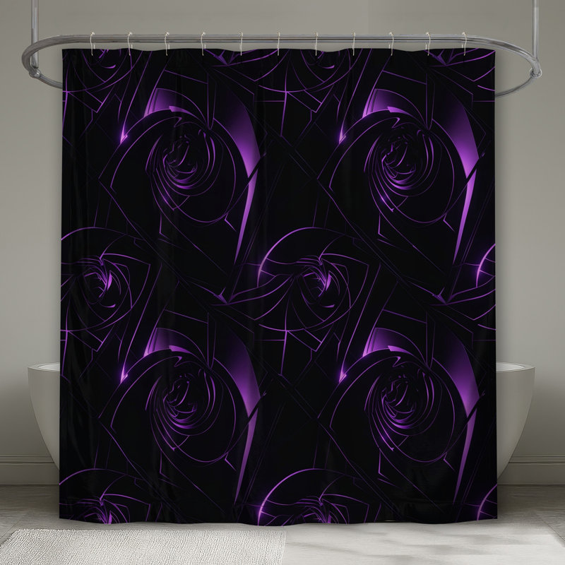 Rideaux de douche Neon, 70in W x 72in H