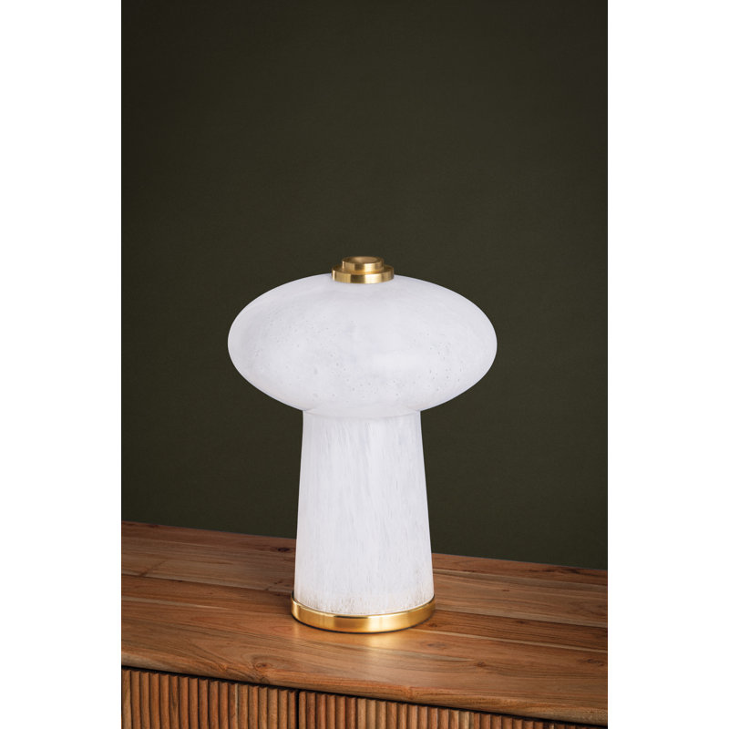 Fords Rechargeable Table Lamp in Aged Brass