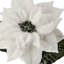 Velours de fourrure 28 po poinsettia