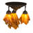Illman Glass Semi Flush Mount