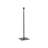 18" Black Metal Tabletop Taper Candlestick