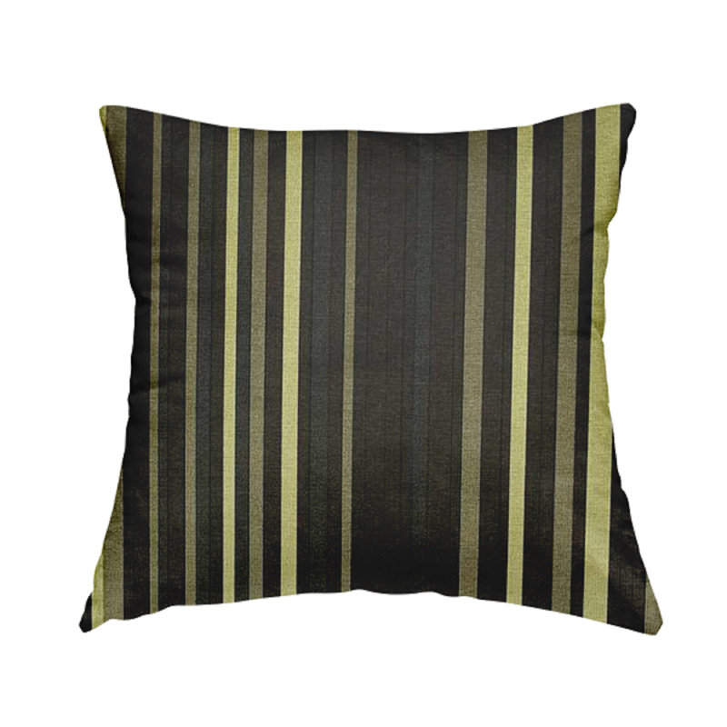 Cammack Striped Rectangular Cushion, Lime/Green/Shade