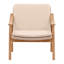 Fauteuil d'extérieur en oléfine Wembley, beige