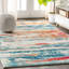 Tapis crème / bleu Lasley-2003559745