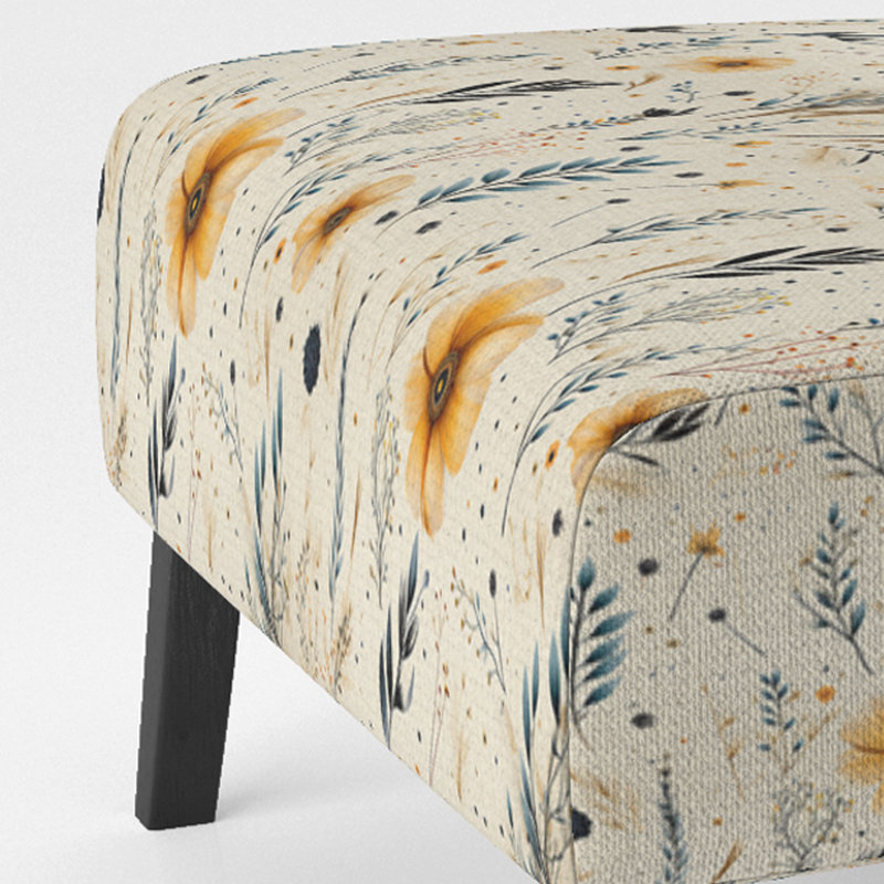 Fauteuil de chambre rembourré Nomadic Whispers Boho