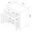 Armoire roulante pour garage gris foncé-311903241