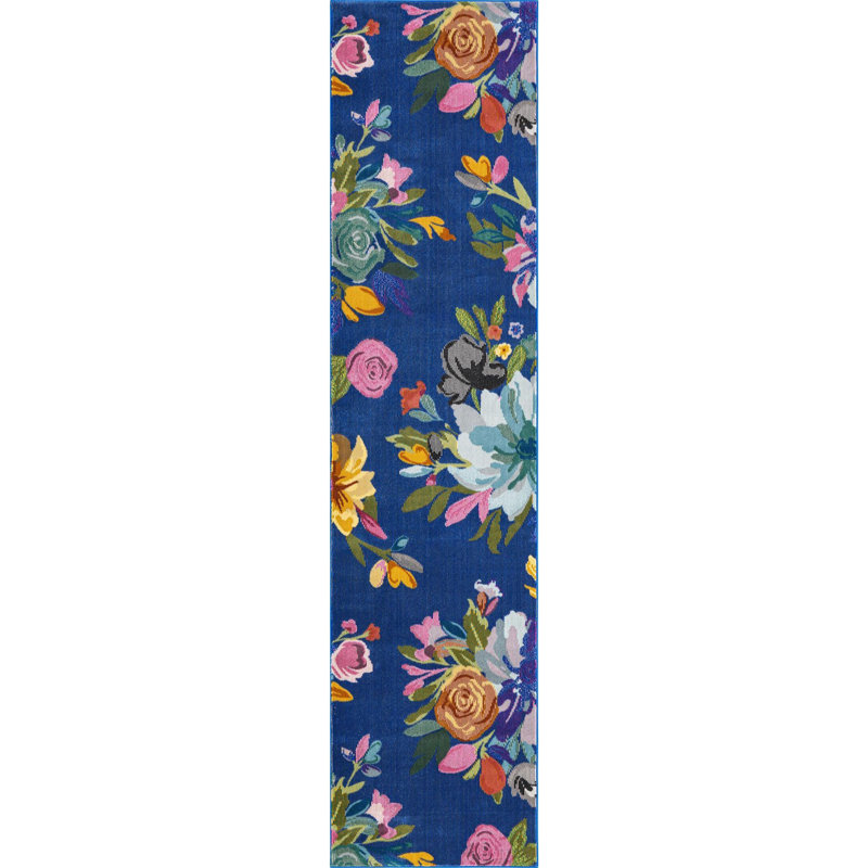 Floral Indoor Rug, Runner 2' x 8'
