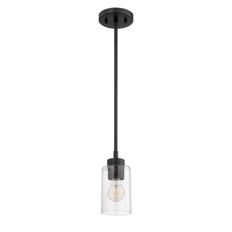 Luminaire suspendu Everlyn, Noir