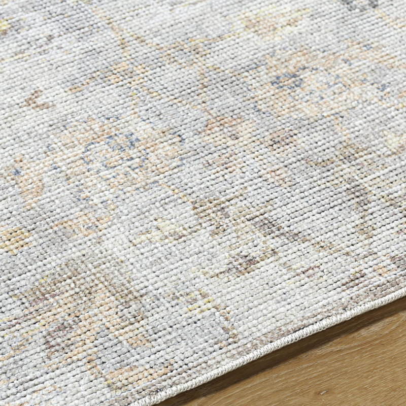 Tapis traditionnel gris Our Our PNW Home x Surya, Rectangle de 10 pi x 14 pi