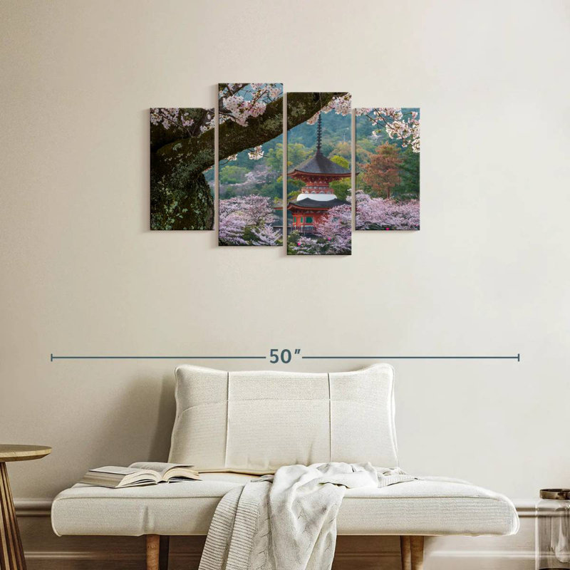 Adella Japan Scenery, 22" H x 36" W
