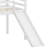 Fun Loft Bed with Slide, Ladder, and Full Safety Guardrails-129109657
