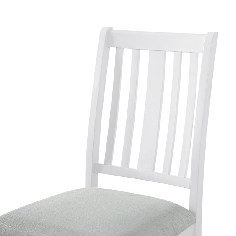 Ensemble de 2 chaises de salle à manger, Beige, Beige