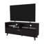 Wengue TV Stand With Open Storage And 1 Door