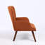 Fauteuil à oreilles et repose-pieds capitonné en polyester l 27,2 po Hike-1592922985